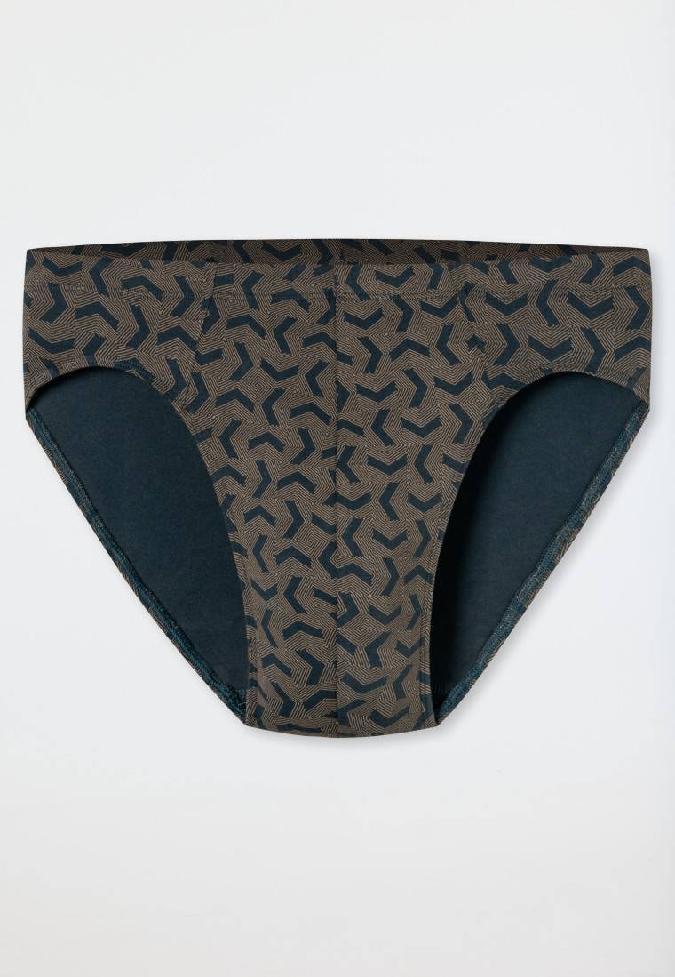 Schiesser Supermini-Slip havanna gemustert - 95/5 Angebote