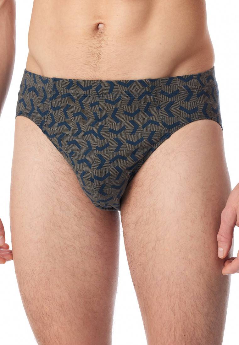 Schiesser Supermini-Slip havanna gemustert - 95/5 Angebote