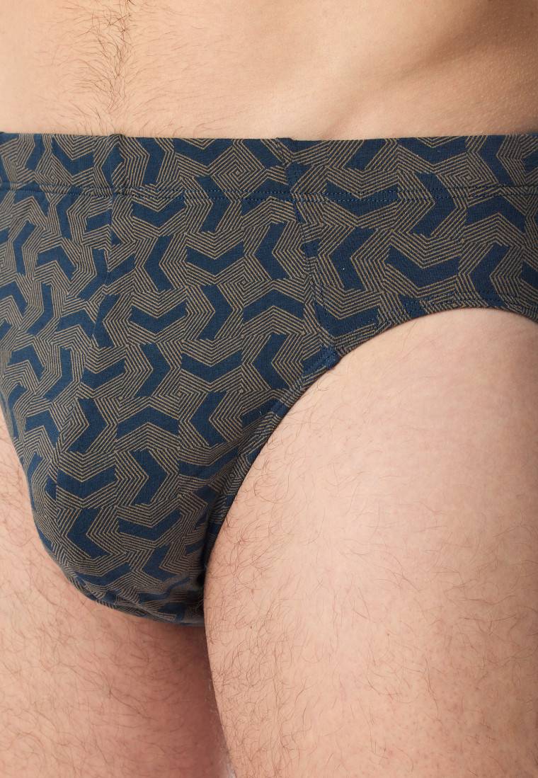 Schiesser Supermini-Slip havanna gemustert - 95/5 Angebote
