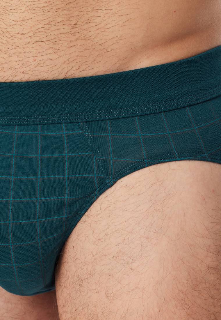 Schiesser Rio-Slip kariert multicolor - 95/5 Schlussverkauf