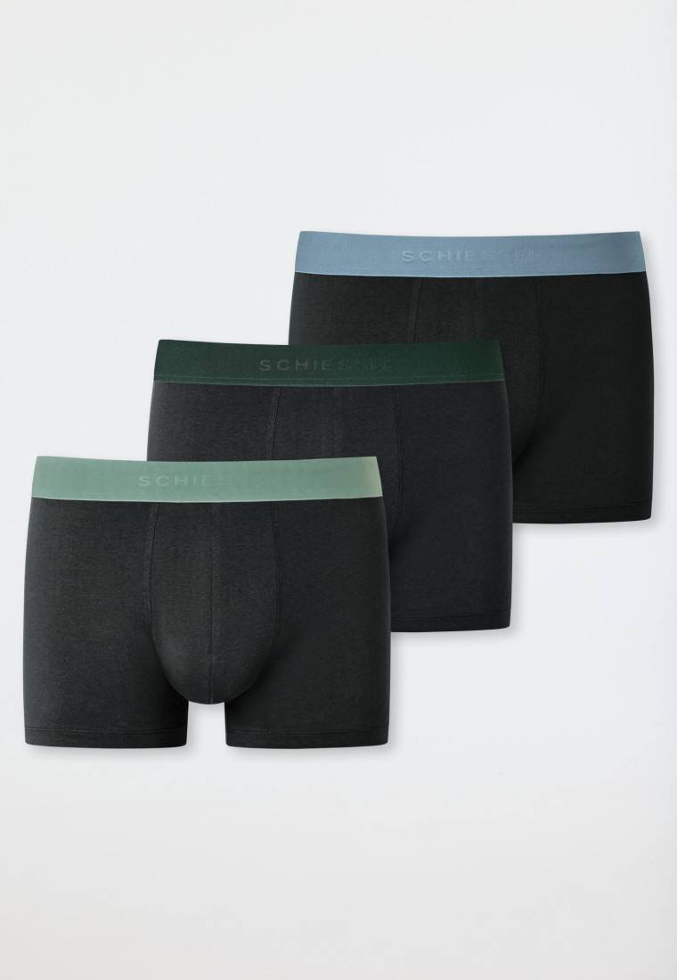 Schiesser Shorts 3er-Pack Organic Cotton Webgummibund mehrfarbig - 95/5 Günstiger Verkauf