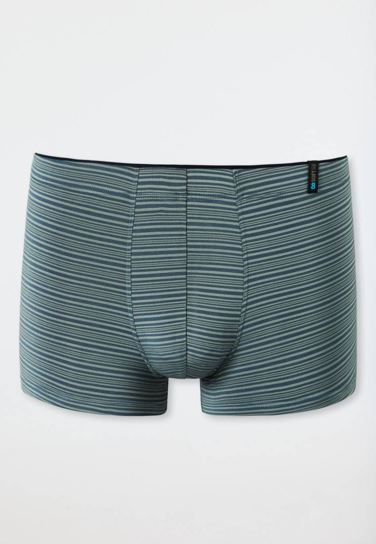 Schiesser Shorts Modal Streifen linde - Long Life Soft Großer Ausverkauf
