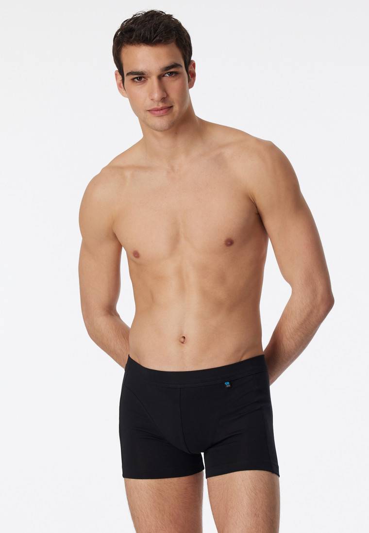 Schiesser Shorts schwarz - Long Life Cotton Exklusivangebot