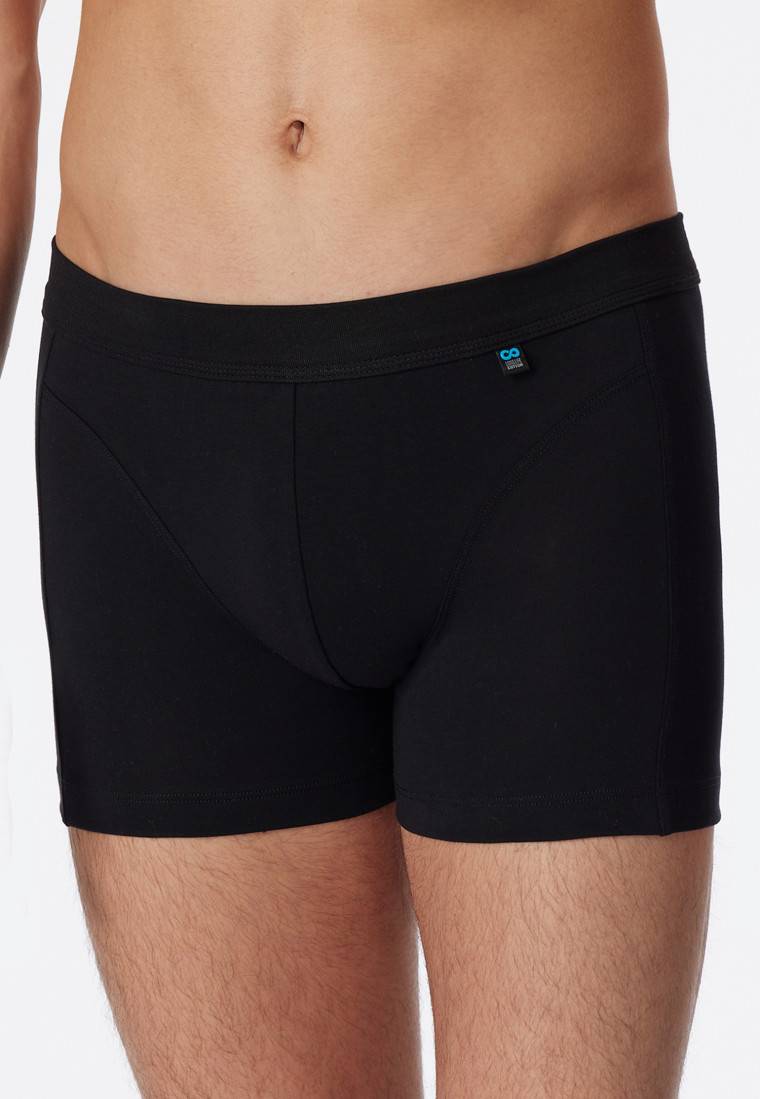 Schiesser Shorts schwarz - Long Life Cotton Exklusivangebot