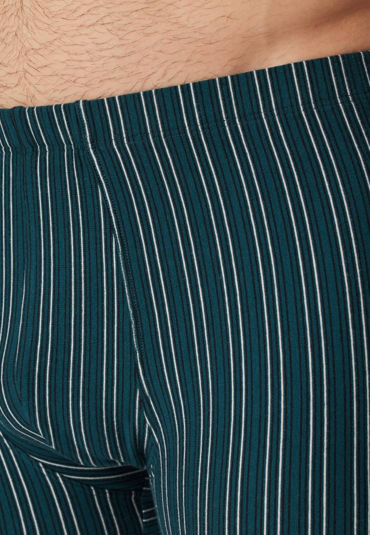 Schiesser Shorts 3er-Pack Organic Cotton uni/geringelt mehrfarbig - 95/5 Saisonschlussverkauf