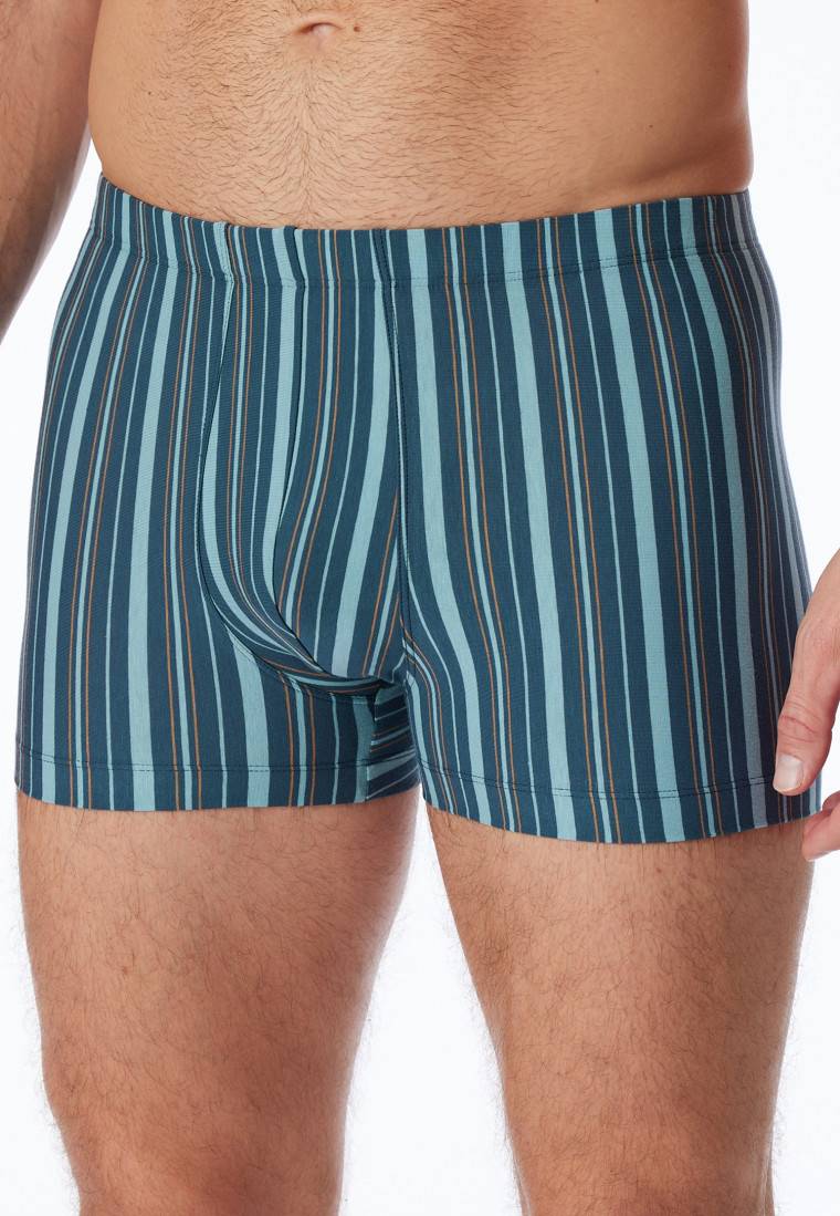 Schiesser Shorts blau gestreift - 95/5 Lagerräumung