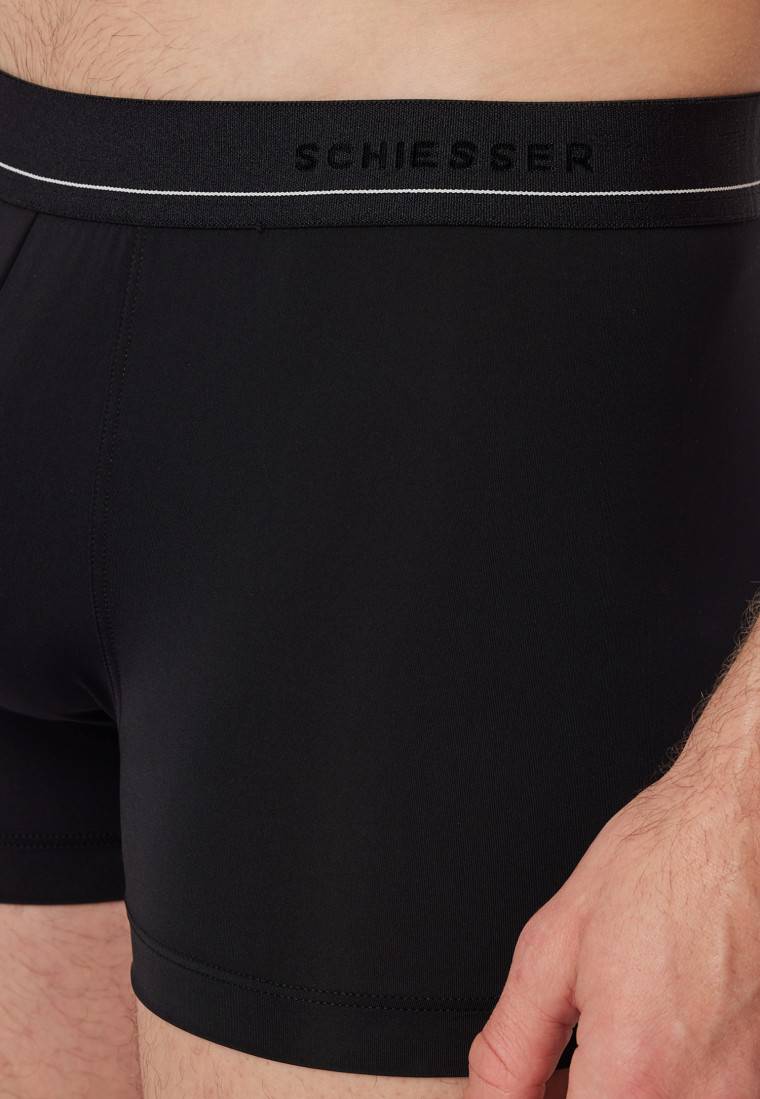 Schiesser Shorts schwarz - Pure Micro Neueste Mode