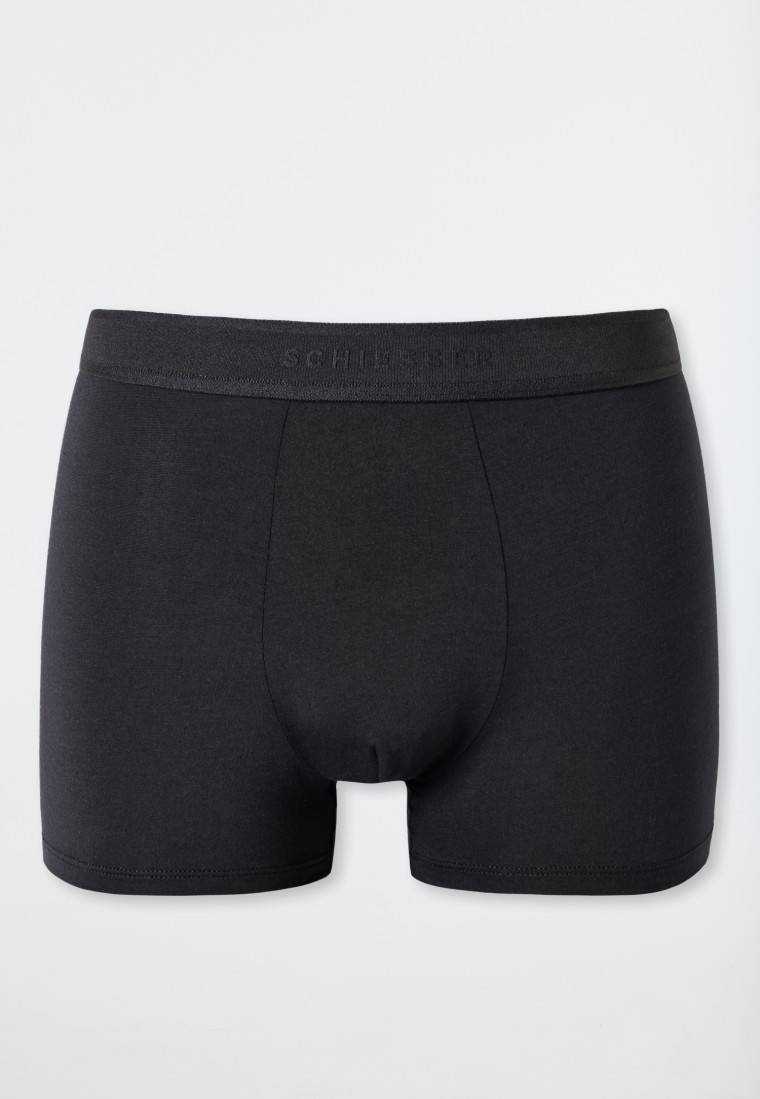 Schiesser Shorts schwarz - Premium Modal Neuheiten