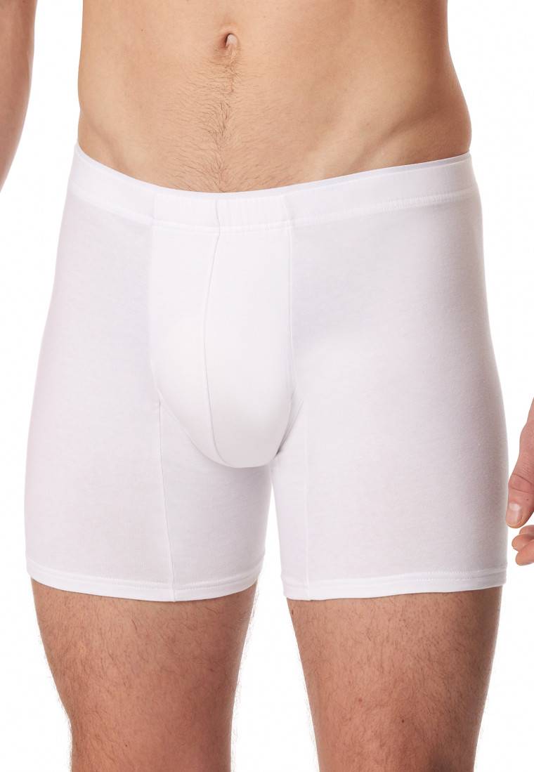 Schiesser Shorts weiß - Premium Cotton Sonderangebote