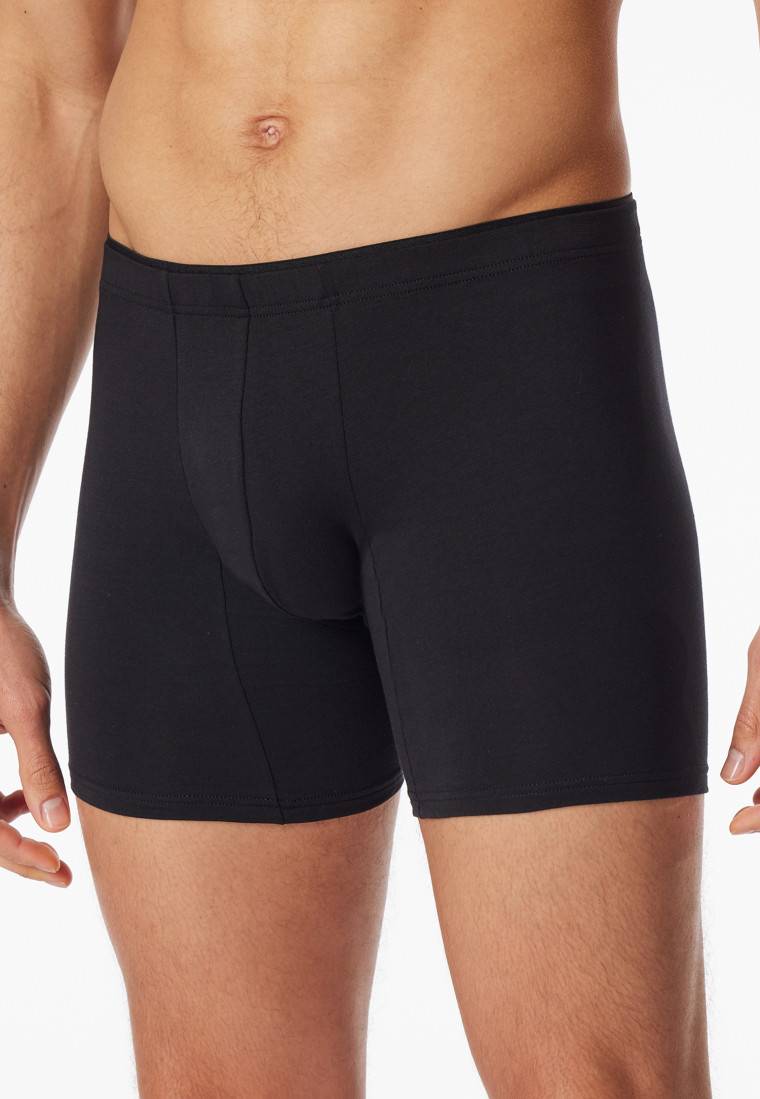 Schiesser Shorts schwarz - Premium Cotton Riesige Ersparnisse