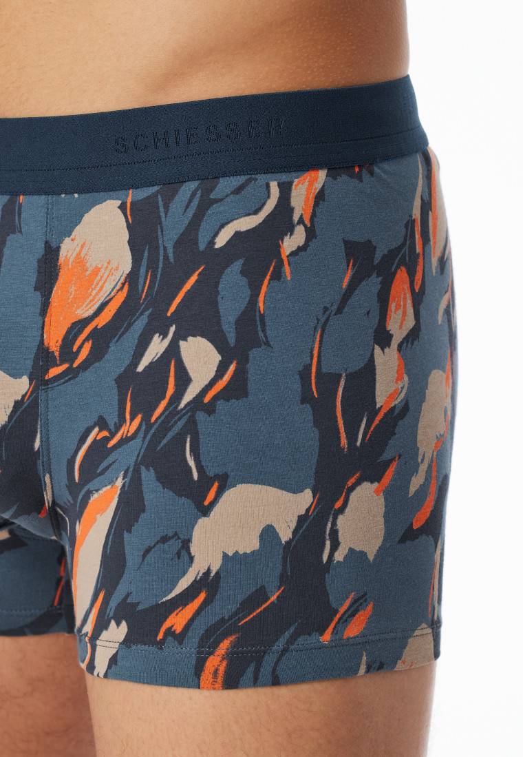 Schiesser Shorts atlantikblau gemustert - 95/5 Wochenangebot