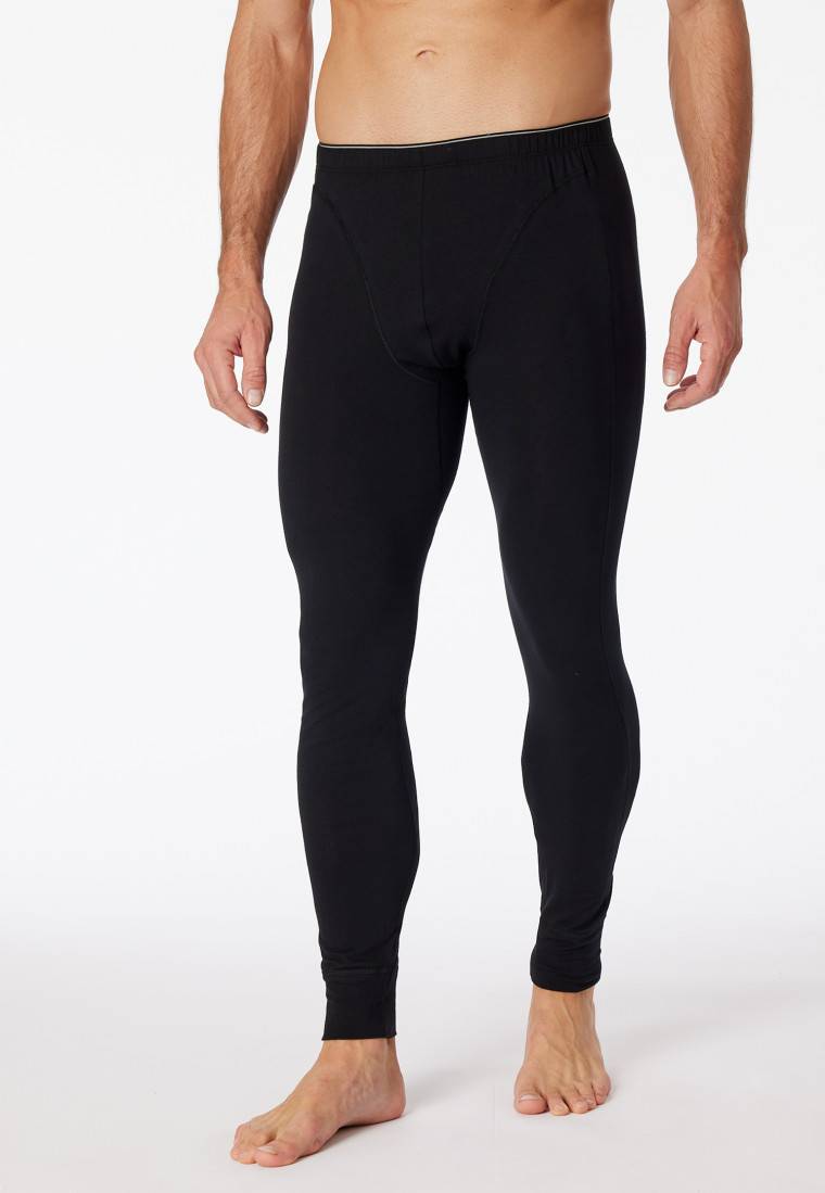 Schiesser Unterhose Organic Cotton elastisch schwarz - 95/5 Black Friday Preise