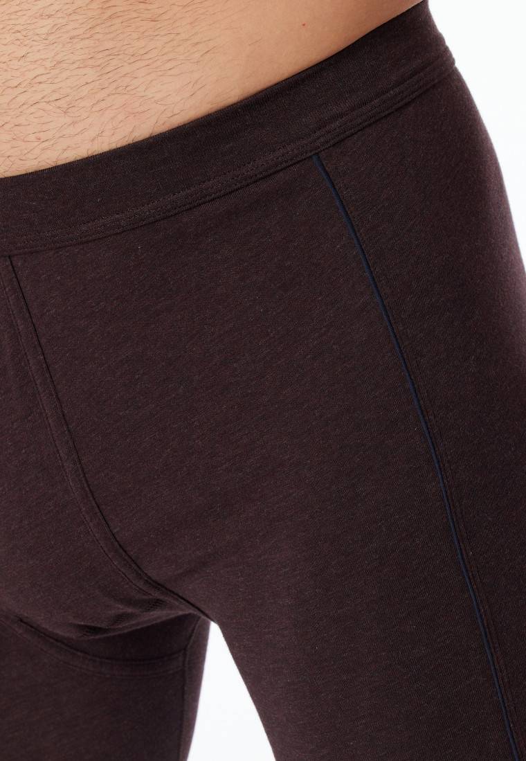 Schiesser Hose lang braun-meliert - Comfort Fit Im Verkauf