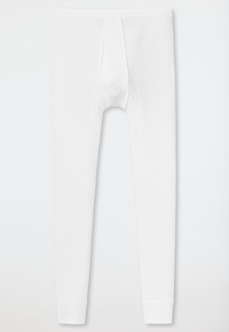 Schiesser Unterhose lang mit Eingriff weiß - Original Doppelripp Rabatte dieses Monats