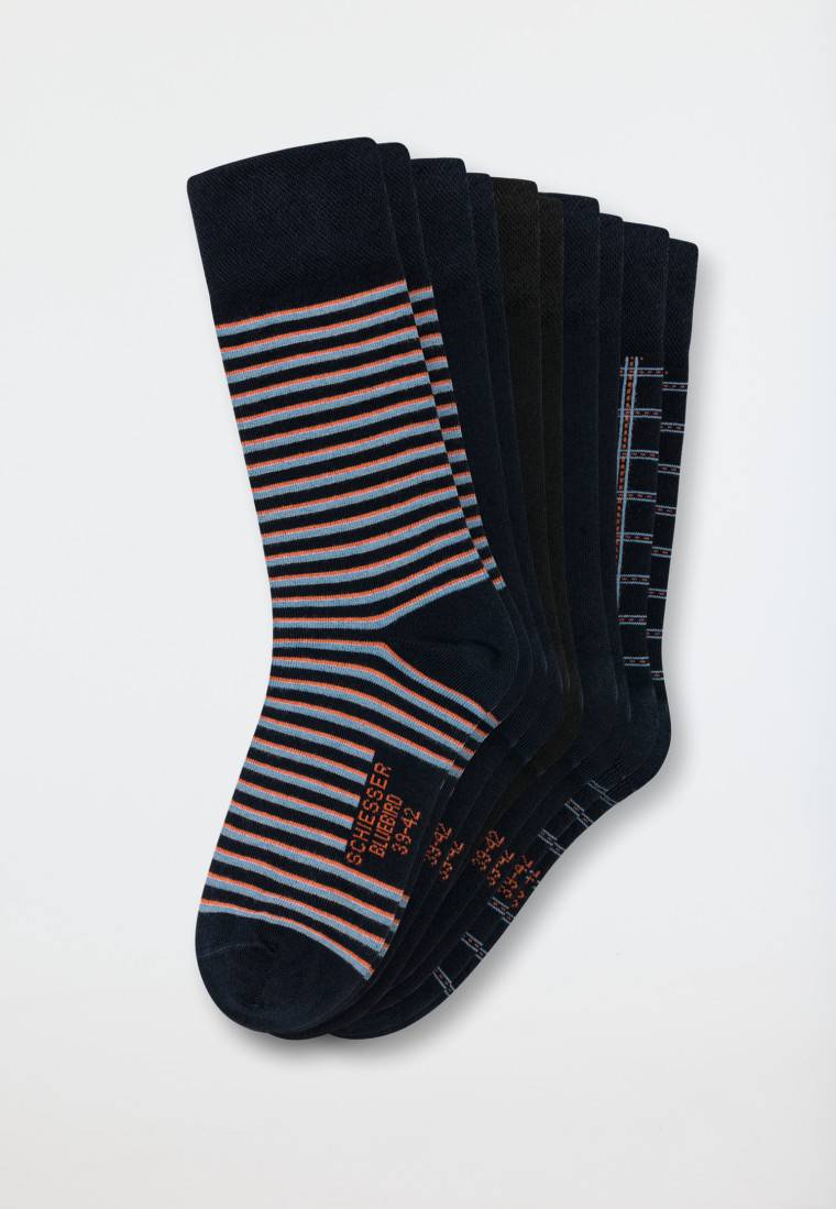 Schiesser Socken 5er-Pack mehrfarbig gemustert - Bluebird Günstig kaufen