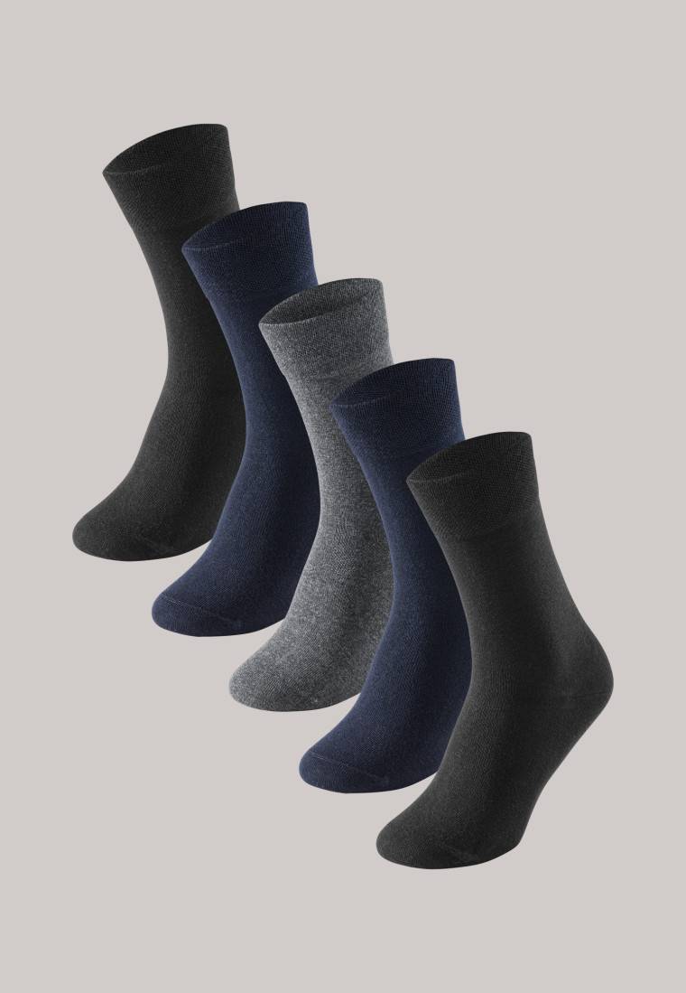 Schiesser Herrensocken 5er-Pack stay fresh mehrfarbig - Bluebird Cyber Monday