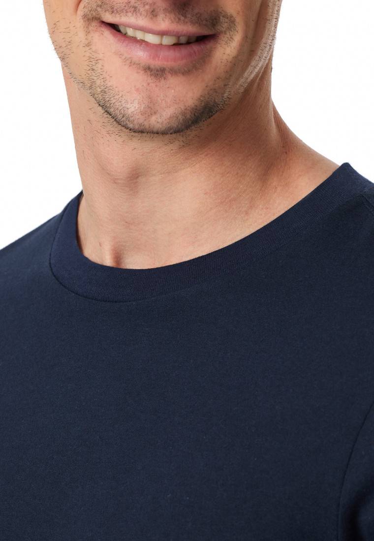 Schiesser Shirt langarm nachtblau - Mix+Relax Begrenztes Angebot