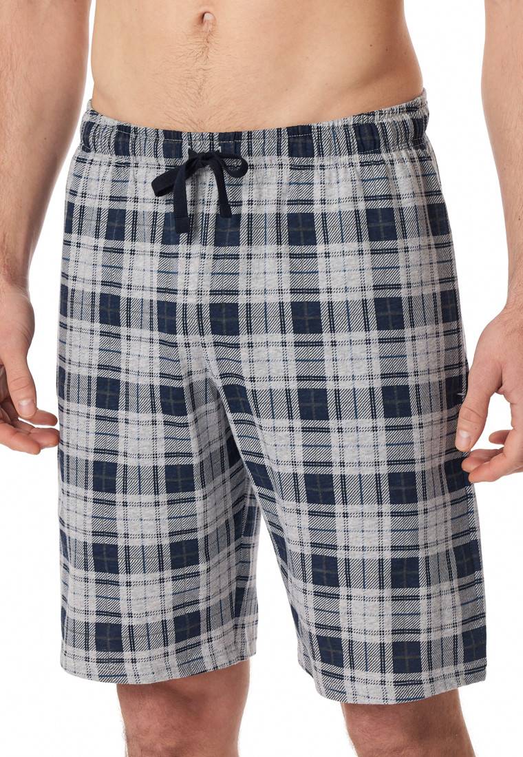 Schiesser Hose kurz multicolor kariert - Mix+Relax Zeitbegrenzte Promotion