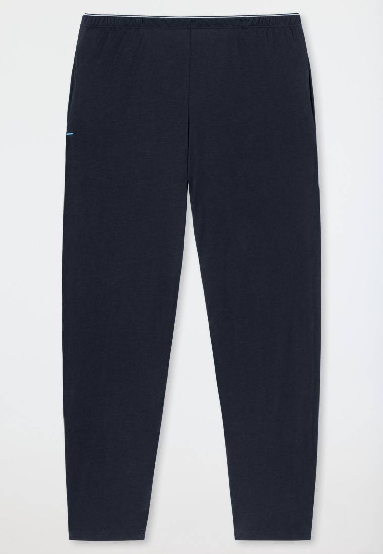 Schiesser Hose lang nachtblau - Mix+Relax Bis zu 55% Rabatt