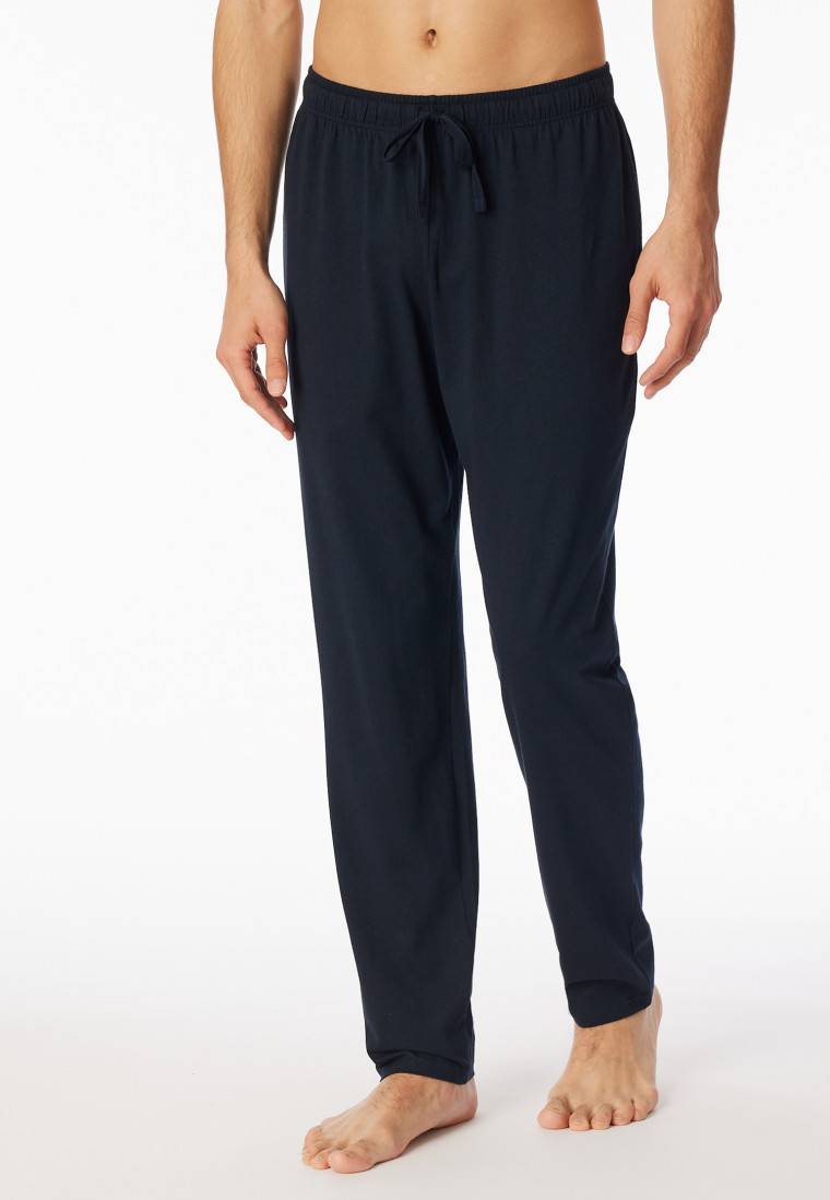 Schiesser Hose lang dunkelblau - Mix+Relax Discount Store für neue Produkte