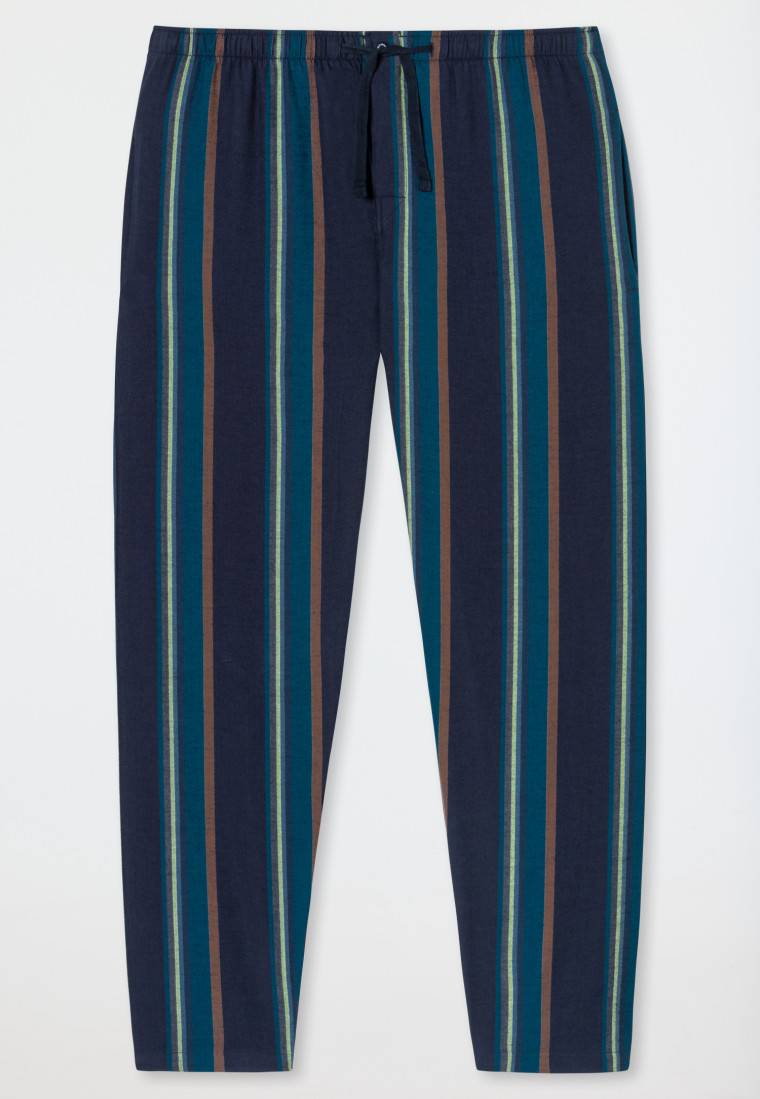 Schiesser Hose lang Flanell Streifen multicolor - Mix+Relax Begrenzt auf 3 Tage
