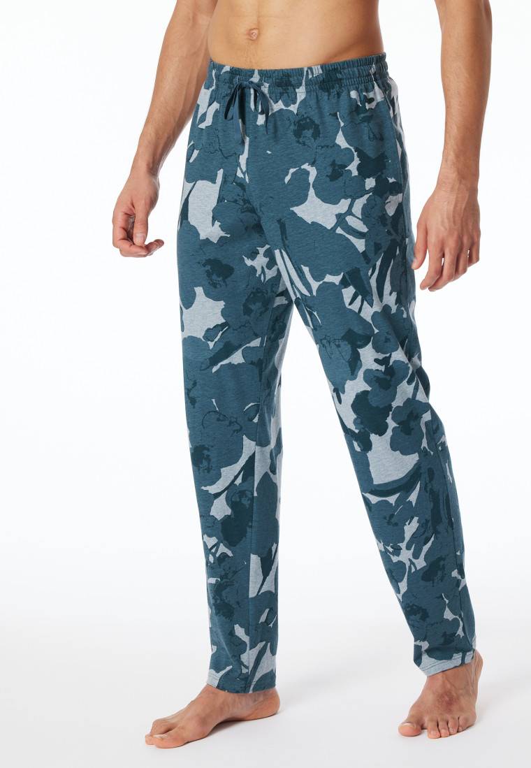 Schiesser Loungehose lang Organic Cotton mehfarbig gemustert - Mix+Relax 2025