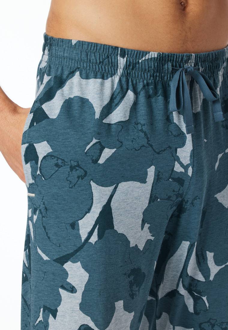 Schiesser Loungehose lang Organic Cotton mehfarbig gemustert - Mix+Relax 2025