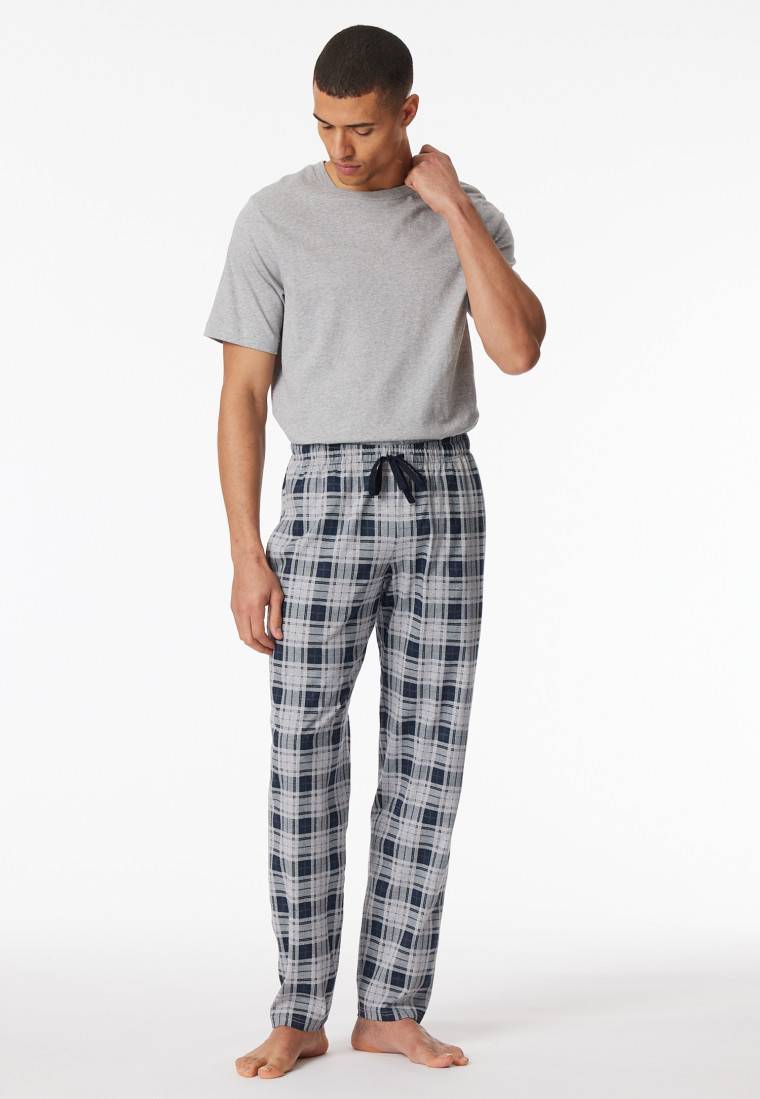 Schiesser Hose lang multicolor kariert - Mix+Relax Online