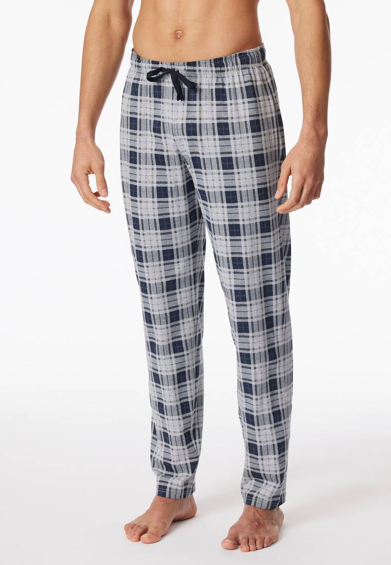 Schiesser Hose lang multicolor kariert - Mix+Relax Online