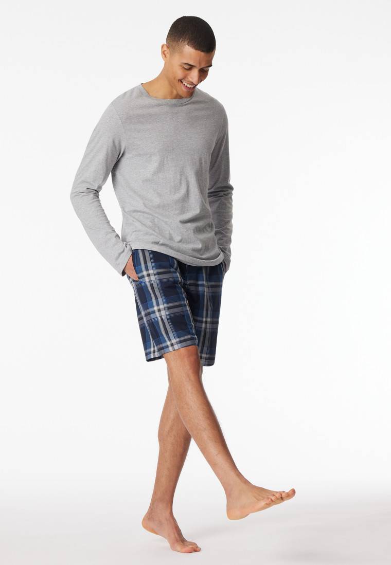 Schiesser Bermuda kurz Webware multicolor kariert - Mix+Relax Auslauf
