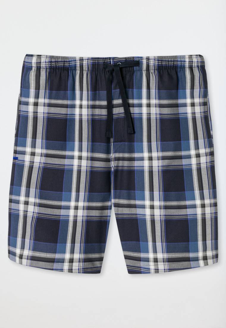 Schiesser Bermuda kurz Webware multicolor kariert - Mix+Relax Auslauf