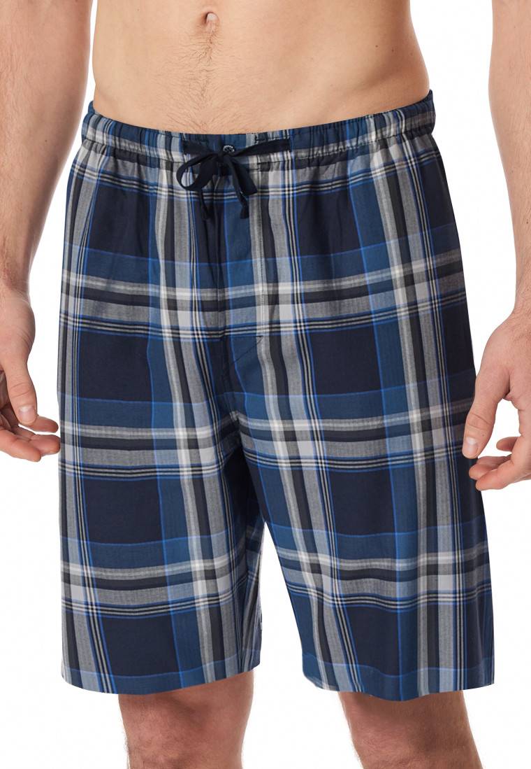 Schiesser Bermuda kurz Webware multicolor kariert - Mix+Relax Auslauf