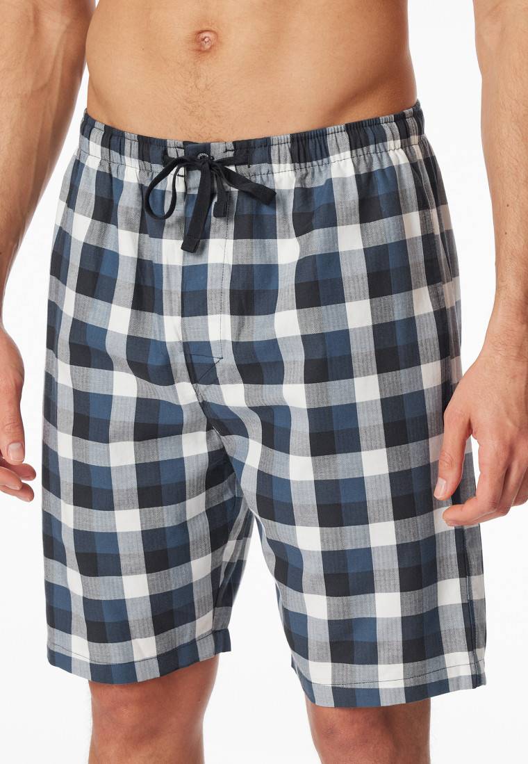 Schiesser Bermuda kurz Webware multicolor kariert - Mix+Relax im Angebot