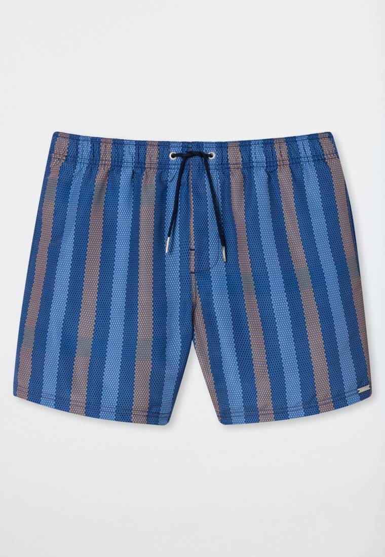 Schiesser Badeshorts Webware gestreift multicolor - Modern Swim Meist gekauft