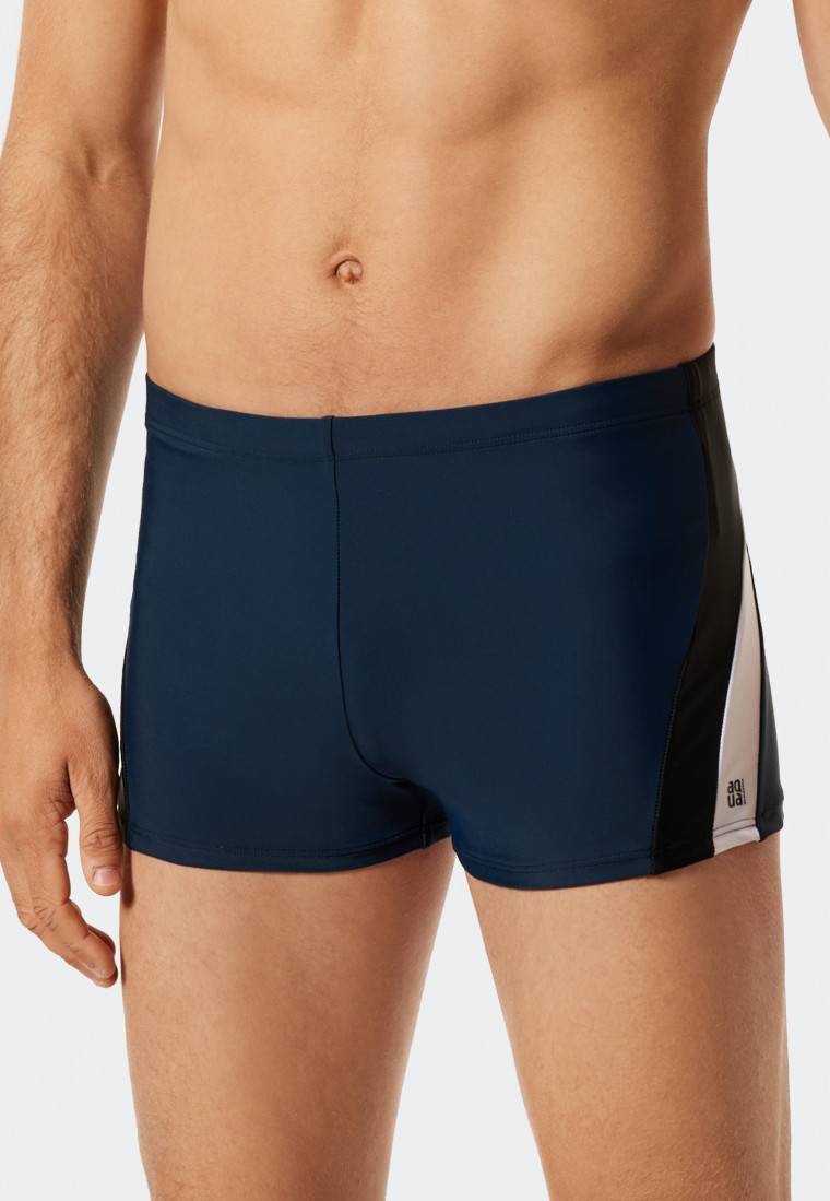 Schiesser Badehose Wirkware recycelt seitliche Streifen admiral - Nautical Active Günstig kaufen