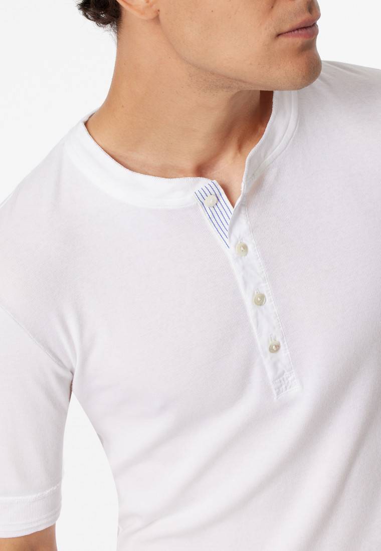 Schiesser Shirt kurzarm weiß - Revival Karl-Heinz Black Friday