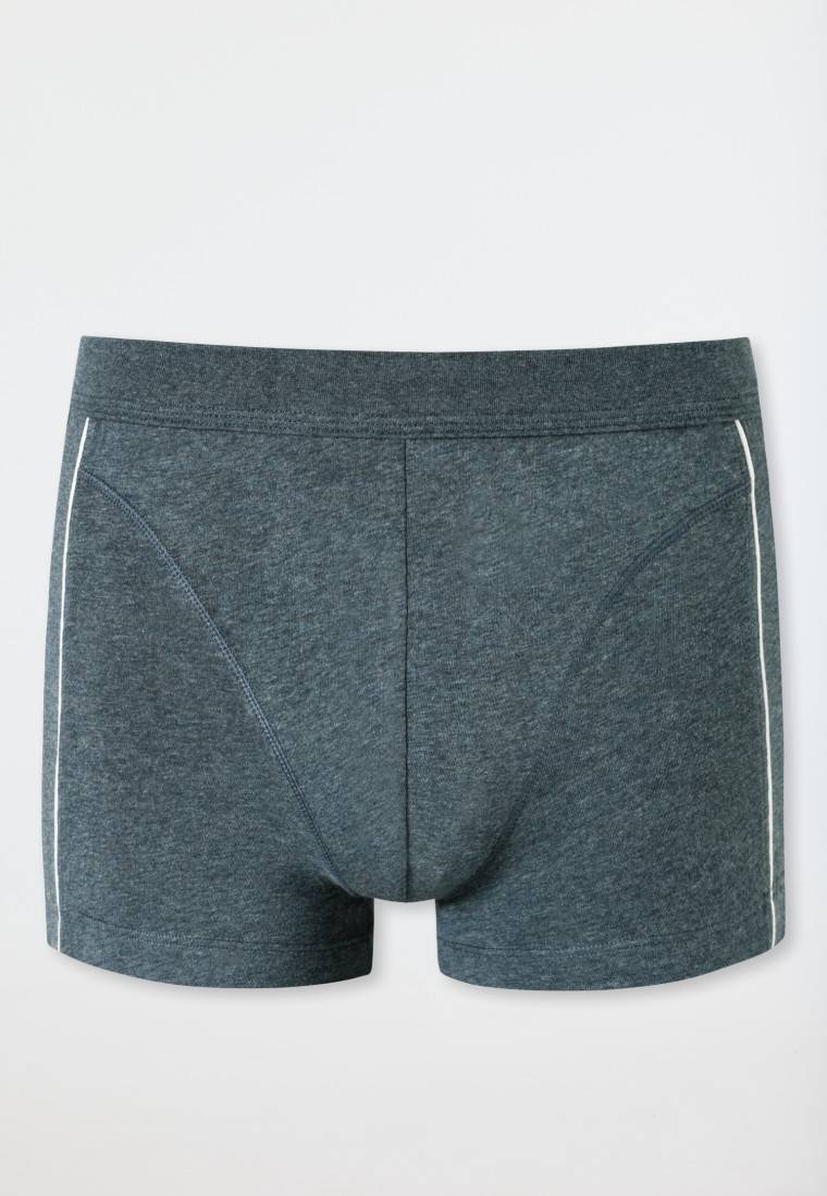 Schiesser Shorts blau-meliert - Comfort Fit Weihnachtsangebot