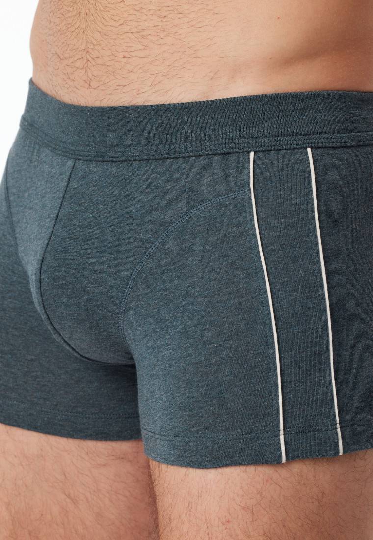 Schiesser Shorts blau-meliert - Comfort Fit Weihnachtsangebot
