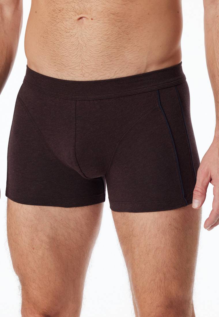 Schiesser Shorts braun-meliert - Comfort Fit Osterangebot