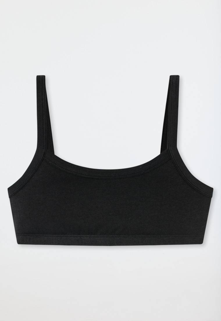 Schiesser Bustiers 2er-Pack schwarz/ creme - Fresh Vibe Riesige Ersparnisse