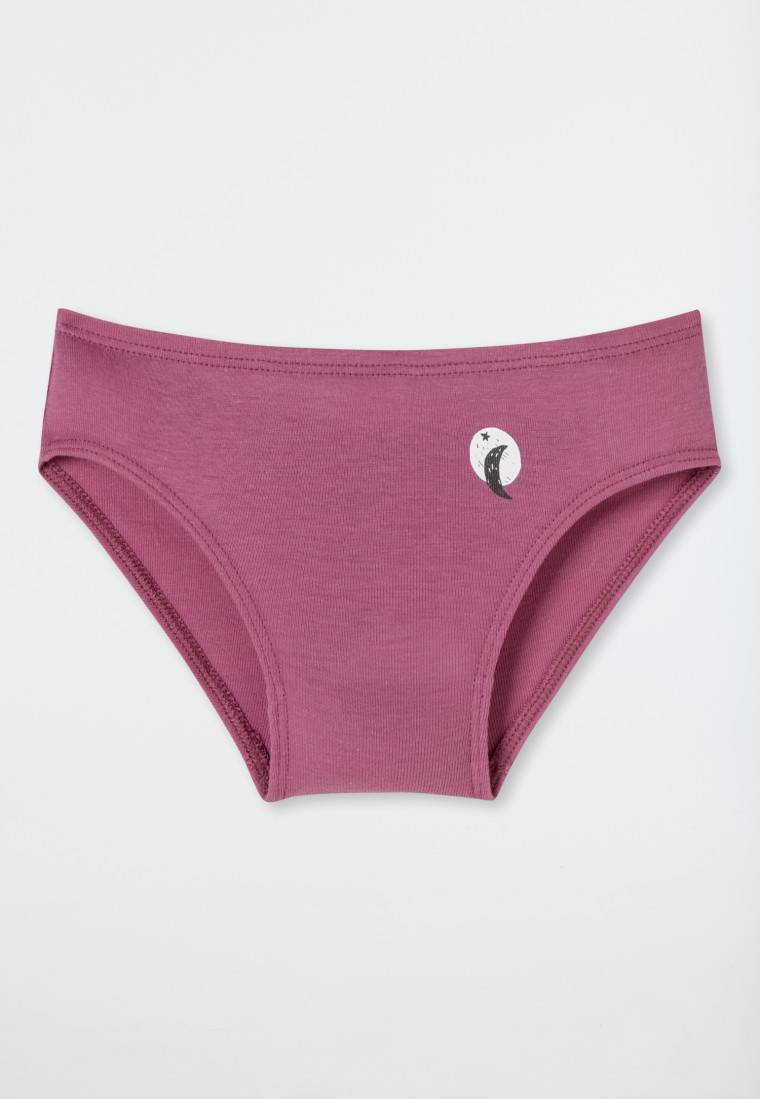 Schiesser Slip Feinripp Monddruck malve - Fine Rib Modal Zeitbegrenzte Promotion