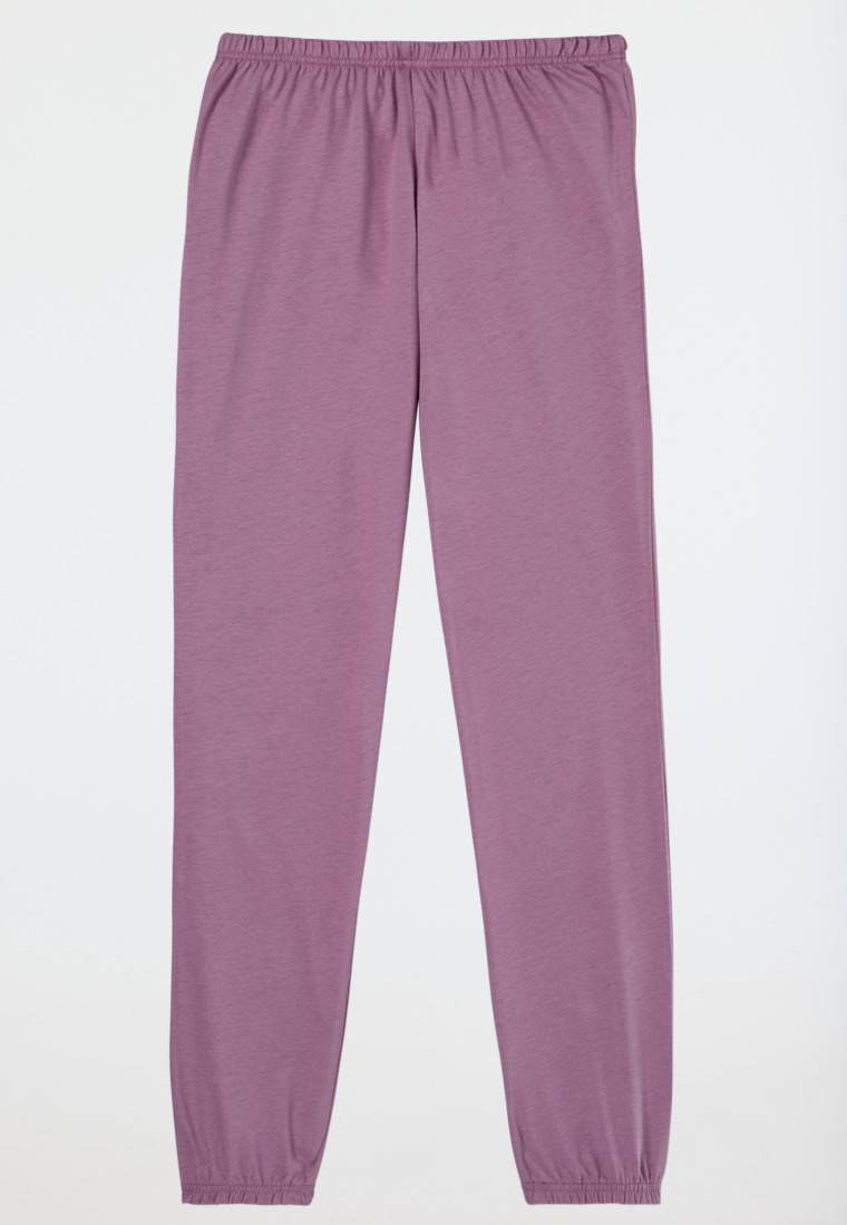 Schiesser Schlafanzug lang Bündchen Eule nachtblau - Nightwear 50% Rabatt für begrenzte Zeit
