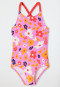 Schiesser Badeanzug Wirkware Blumen Schmetterlinge rosa - Aqua Kids Girls Bestseller