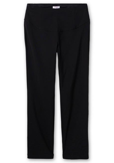 sheego Gerade Schlupfhose mit Shaping-Einsatz - schwarz sheego Blitzangebot
