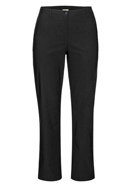 sheego Bengalinhose in gerader Form - schwarz sheego Große Rabatte