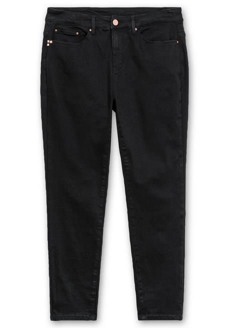 sheego Skinny Stretch-Jeans mit Bodyforming-Effekt - black Denim sheego Neuheiten
