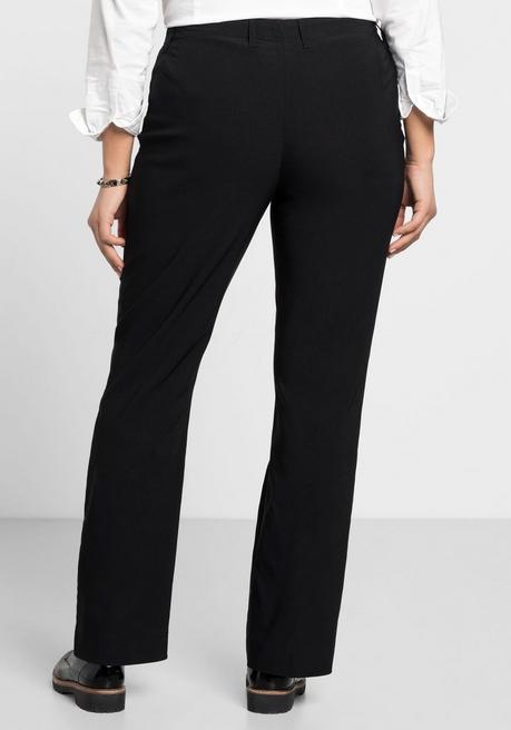 sheego Bengalinhose in Bootcut-Form - schwarz sheego Letzte 2 Tage