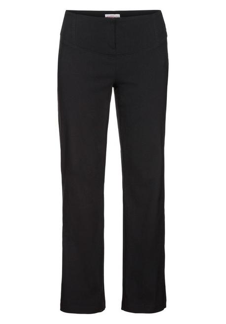 sheego Bootcut-Hose mit Shaping-Effekt - schwarz sheego Bis zu 65% Rabatt