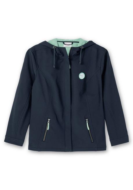 sheego Softshell-Jacke mit Fleece-Innenseite - nachtblau sheego Speichern exportieren