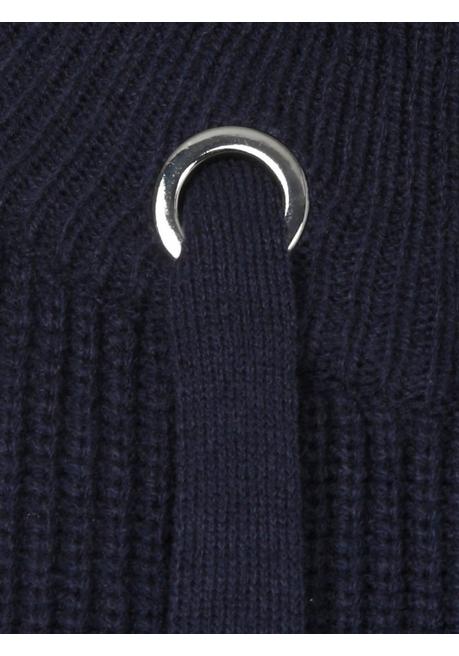 VIA APPIA DUE Strickjacke mit Bindeband am Stehkragen - indigo sheego Saisonale Angebote